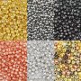 300/200/100/50PCS 3-10MM Various Sizes Ccb Beads For Jewelry Making Diy Ethnic Style Bracelets Necklaces Beaded Crafts Small Business Supplies