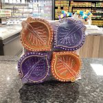 Lotus Unwaxed Lamps 4PC
