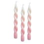 Pink Ombre Candles