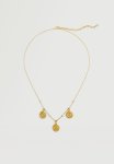 Metal Pendant Necklace - Gold