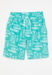 PoP Candy Printed Board Shorts-light Blue