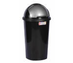 50L Contour Round Lift Bin Black