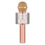 Wireless Microphone Karaoke Speaker For Smartphones – Rose Gold