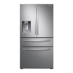 Samsung 600L Nett Frost Free French Door Fridge With Auto Water And Ice Dispenser Real Stainless