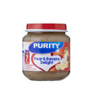 Purity 7 Months Assorted Flavours 125ML - Pear & Banana