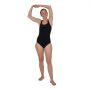 Speedo Black Endurance+ Medalist One Piece Swimsuit