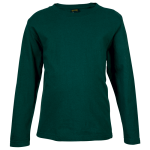 Kiddies 145G Long Sleeve T-Shirt TST145LK Bottle-green 5-TO-6