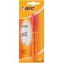 BIC Orange Fine Pens Red 2 Pack