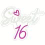Sweet 16 Party Decorations Neon Light Sign Sixteen 16TH Birthday Gifts