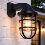 Harbor Guard Outdoor Wall Light Black