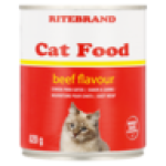 Beef Flavoured Cat Food Can 820G