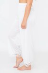 Senza Undergarment Slip Pants Black White