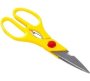 Generic 991405 9140-CK Stainless Steel Multi-function Kitchen Scissors Scissors Yellow