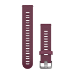 Garmin Quick Release Band Berry Silicone Silver Buckle 20MM