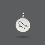 Zodiac Gold Star Constellation Pendant