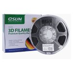 Esun 3D 1.75MM Petg Black Filament 1KG 2.2LB Petg 3D Printer Filament 1.75MM Solid Opaque Black