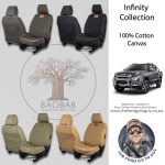 Isuzu D-max RT-50 Baobab Infinity Collection Seat Covers For