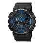 Casio G-shock Digital Quartz Resin Mens Watch - GA-100 Series - Blue