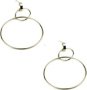 Za Elegant Hoop Earring