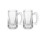 2PCS Of 370ML Transparent Glass Beer Glass With Handle ZB110