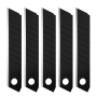 5 Piece - Precision Craft Replacement Blades - Black