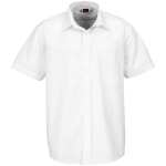 Mens Short Sleeve Washington Shirt White