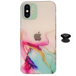 Vibrant Watercolor Phone Case Compatible With Iphone X
