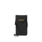 Scribbles Crossbody Phone -black gold