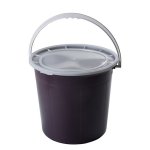 25 Litre Bucket And Lid Assorted Colours