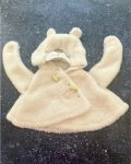Woolworths White Fleece Hooded Jacket Newborn