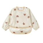 Fabric Sleeved Bib - Bears Giftalot