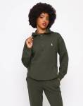 Polo Robyn Ls Olive Track Top - XL Green