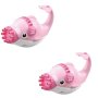 19CM 10 Hole Gatling Electric Bubble Machine - Set Of 2