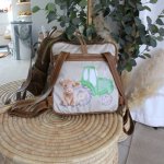 Nappy Bag Backpack Green Tractor Farm