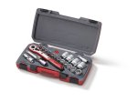 Teng Tools 21PC 1 2" Drive Socket Set