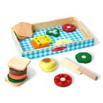 Melissa Wooden Sandwich Making Play Food Set