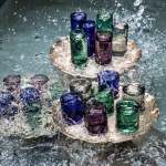 - Purple Colour Glasses Set Of 8