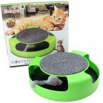 Interactive Cat Scratch & Play Track Toy