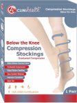 Compression Stockings Below The Knee Class 3 Red Small