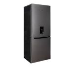 KIC KTF518/2GR Bottom Fridge Freezer With Water Dispenser 170L Grey