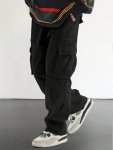 Men's Casual Drawstring Pants With Stylish Flap Pockets And Multi-pocket Design Comfortable And Fashionable Perfect For Outdoor