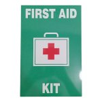 First Aid Kit Safety Sign 30X20CM