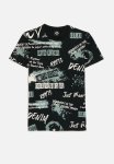 Soviet Boys Crew Neck Rotary Print - BLACK1
