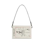 K soiree Ballet Book Minaudi Re Bag -off White Embellishment