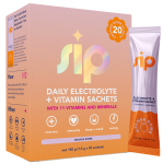 Sip Daily Electrolyte & Vitamin Sachets. - Orange Bomb - 20 Pack