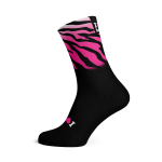 Iloveboobies Pink Zebra Socks - Small