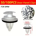 50PCS/100PCS For Bmw E46 E34 E36 E38 E39 E85 E86 E90 M3 X5 M5 Z3 Door Panel With Sealing Ring 320I 323CI 323I 3