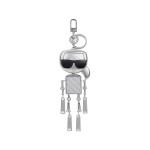 Ikon Robot Keychain -silver