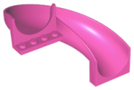 Parts Slide Playground 7 X 12 X 8 1 3 Curved 180 Degrees 11267 - Dark Pink