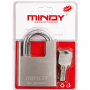 70MM Heavy Duty Steel Padlock With 2 Keys - Silver